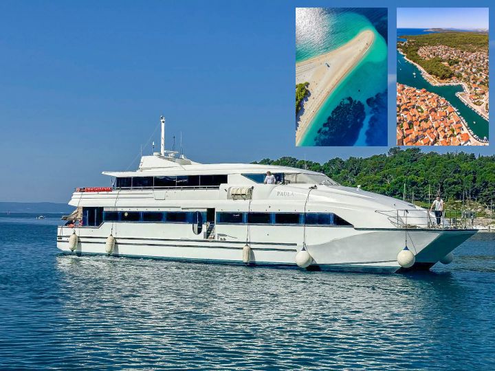 Izlet katamaranom Paula - Makarska - Stari Grad Hvar - Bol Brač